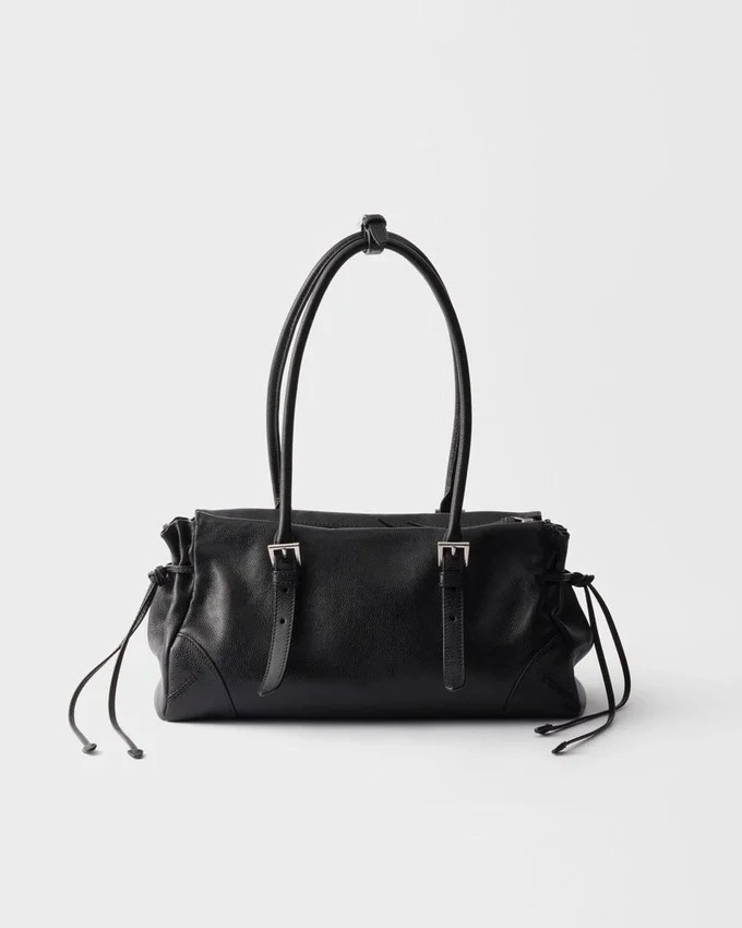 Bolso tote mediano de piel envejecida Prada Bonnie Bolso tote mediano de piel envejecida Prada Bonnie
