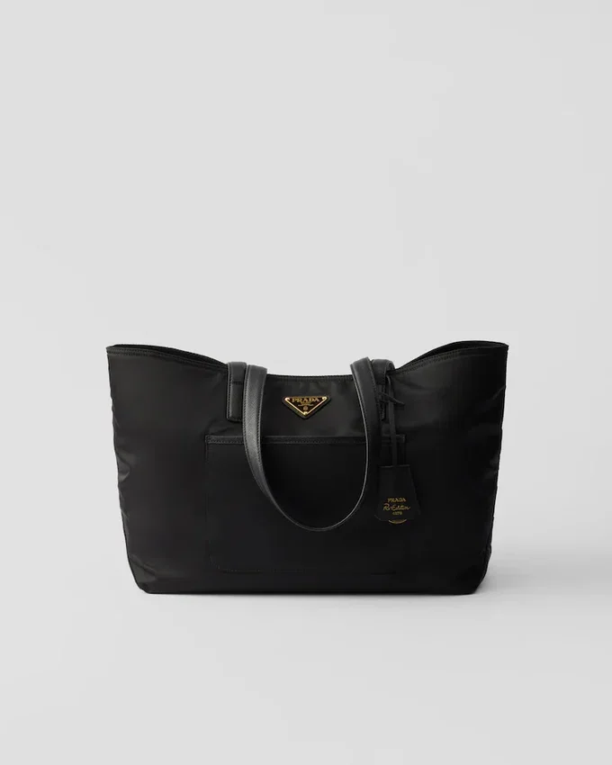 Bolso tote mediano Prada Re-Edition 1978 de Re-Nylon y piel Saffiano Bolso tote mediano Prada Re-Edition 1978 de Re-Nylon y piel Saffiano
