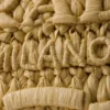 Bolso tote pequeño de crochet y cuero Bolso tote pequeño de crochet y cuero