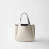 Bolso tote pequeño de cuero