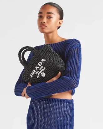 Bolso tote pequeño de ganchillo Bolso tote pequeño de ganchillo
