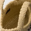 Bolso tote pequeño de ganchillo Bolso tote pequeño de ganchillo