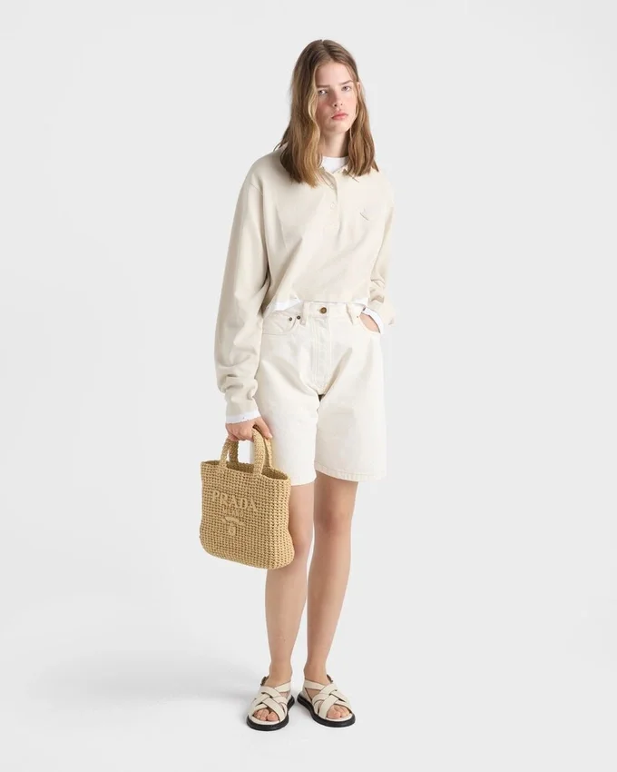Bolso tote pequeño de ganchillo Bolso tote pequeño de ganchillo