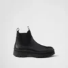 Botas Brixxen de cuero y tejido elástico Botas Brixxen de cuero y tejido elástico