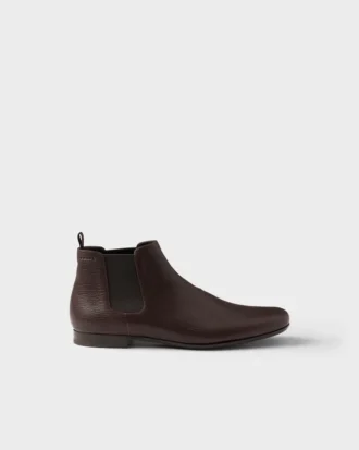Botas Chelsea de cuero