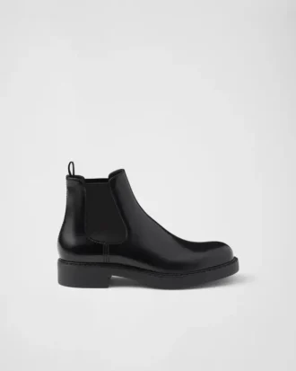 Botas Chelsea de cuero cepillado