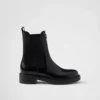 Botas Chelsea de cuero cepillado color Chocolate Botas Chelsea de cuero cepillado color Chocolate