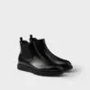 Botas Chelsea de piel cepillada Botas Chelsea de piel cepillada