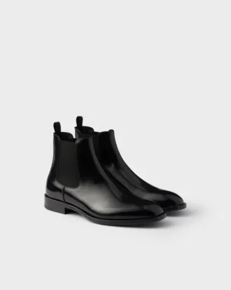 Botas Chelsea de piel cepillada