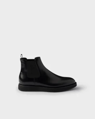 Botas Chelsea de piel cepillada