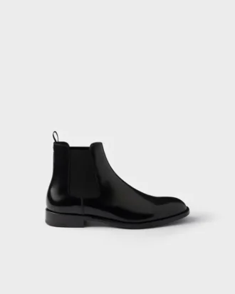 Botas Chelsea de piel cepillada