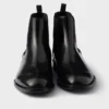 Botas Chelsea de piel cepillada