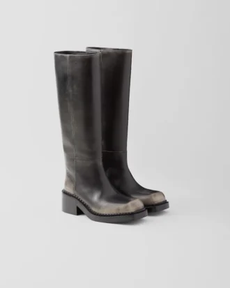 Botas de cuero
