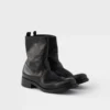 Botas de cuero con cremallera Botas de cuero con cremallera