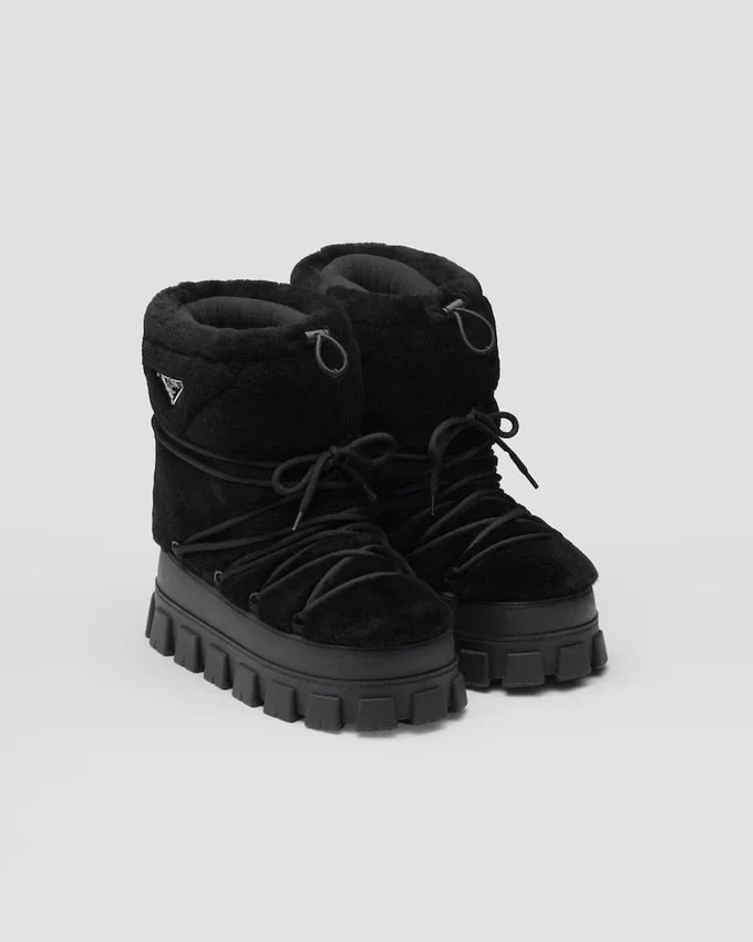 Botas de esquí Apras de piel de oveja Botas de esquí Apras de piel de oveja