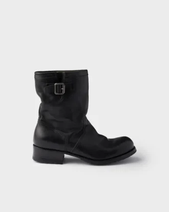 Botas de piel hasta la pantorrilla Botas de piel hasta la pantorrilla