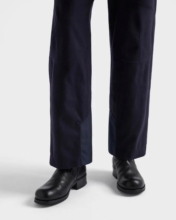 Botas de piel hasta la pantorrilla Botas de piel hasta la pantorrilla