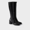 Botas de piel napa elástica Botas de piel napa elástica