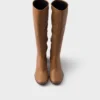 Botas de piel napa elástica Botas de piel napa elástica