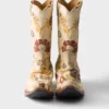 Botas de tela estampada Botas de tela estampada