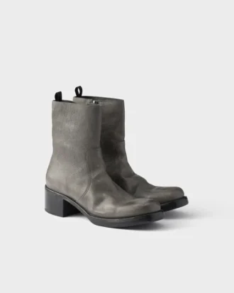 Botines de cuero