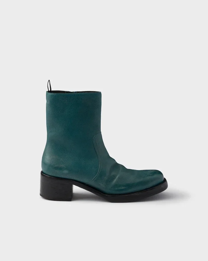 Botines de cuero Botines de cuero
