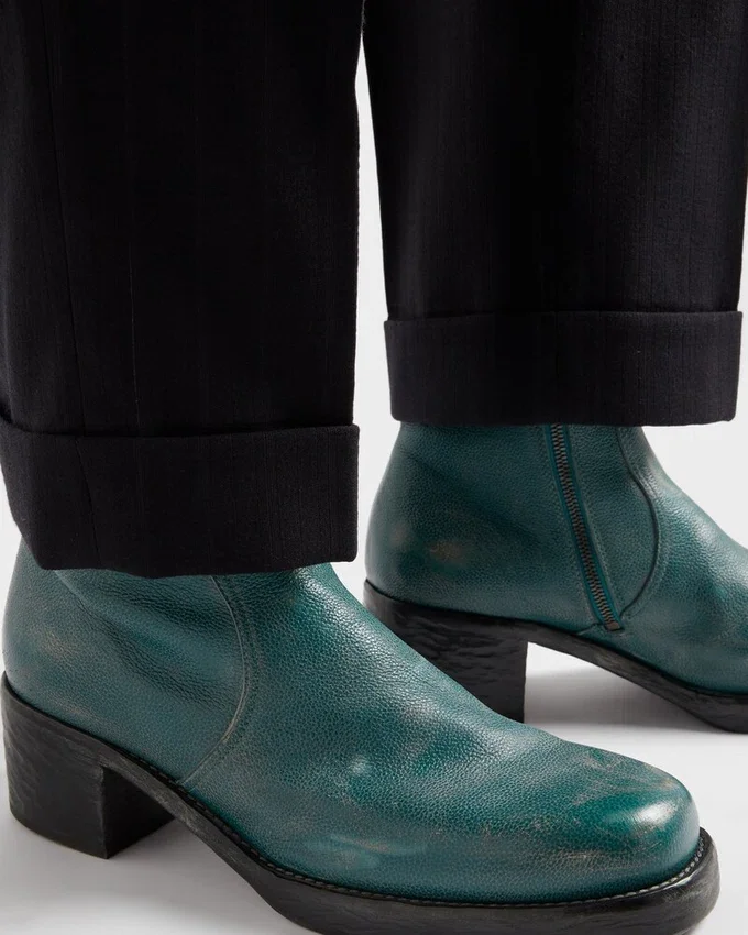 Botines de cuero Botines de cuero