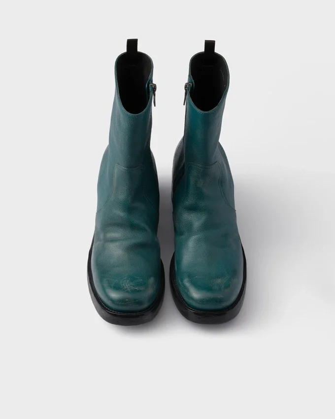 Botines de cuero Botines de cuero