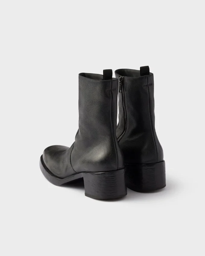 Botines de cuero Botines de cuero