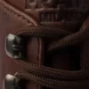 Botines de cuero con cordones Botines de cuero con cordones