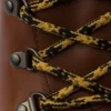 Botines de cuero con cordones Botines de cuero con cordones