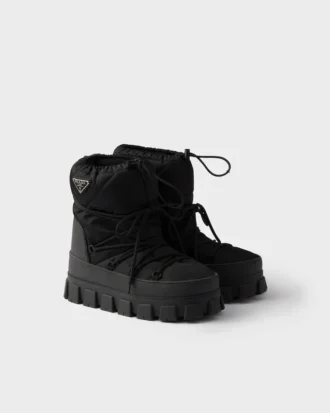 Botines de esquí Apras de gabardina Re-Nylon reciclada