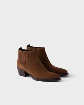 Botines de gamuza