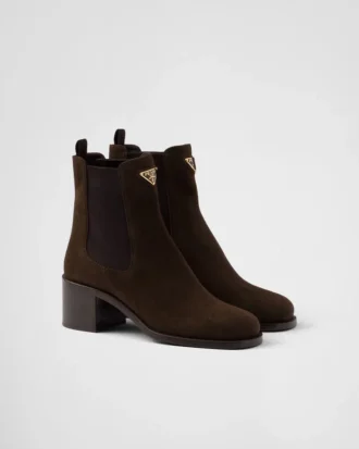 Botines de gamuza