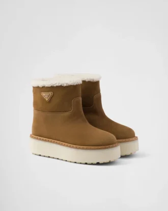 Botines de gamuza