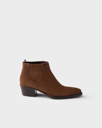 Botines de gamuza