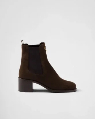 Botines de gamuza
