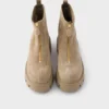 Botines de gamuza con cremallera Botines de gamuza con cremallera