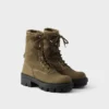 Botines de lona con cordones Botines de lona con cordones