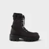 Botines de lona con cordones Botines de lona con cordones