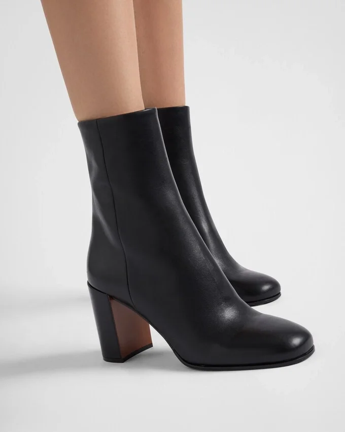 Botines de piel Botines de piel