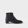Botines de piel napa Botines de piel napa