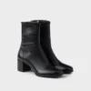 Botines de piel napa elástica Botines de piel napa elástica