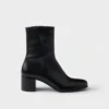 Botines de piel napa elástica Botines de piel napa elástica