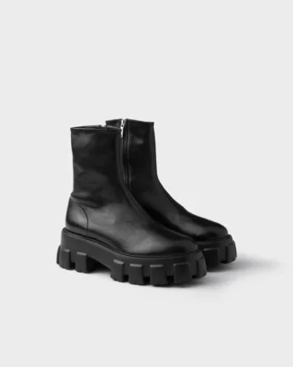 Botines de piel napa elástica Monolith Botines de piel napa elástica Monolith