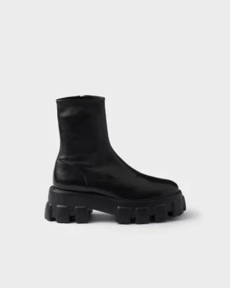 Botines de piel napa elástica Monolith Botines de piel napa elástica Monolith