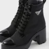 Botines Re-Nylon y cuero Botines Re-Nylon y cuero