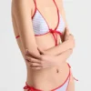 Braguita de bikini de jersey interlock Braguita de bikini de jersey interlock