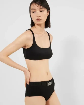 Braguita de bikini de tejido interlock
