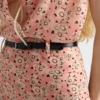 Braguitas de georgette con estampado floral Braguitas de georgette con estampado floral